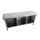 BANCUTA INOX CU COMPARTIMENT INCALTAMINTE/ 1 RAND - COD 10102