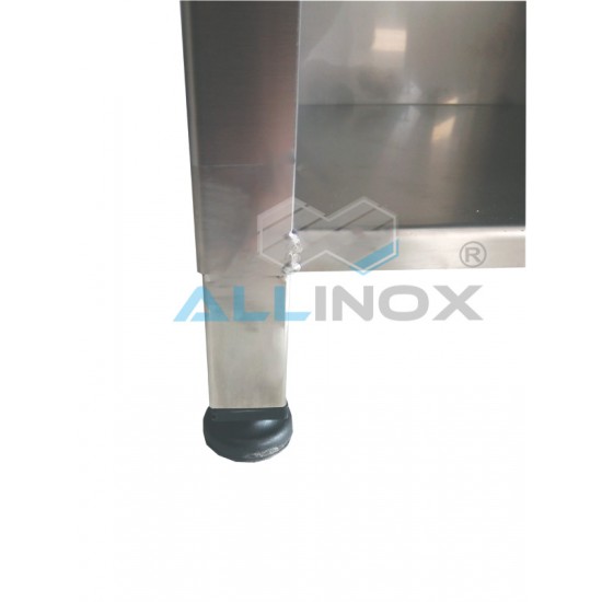 BANCUTA INOX CU COMPARTIMENT INCALTAMINTE/ 1 RAND - COD 10102