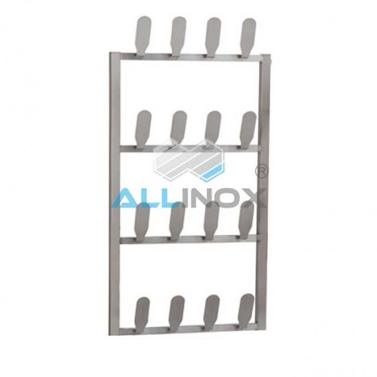 RASTEL INOX INCALTAMINTE FIX PERETE - COD 10202