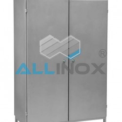 VESTIAR INOX DUBLU 2 COMPARTIMENTE - COD 10305