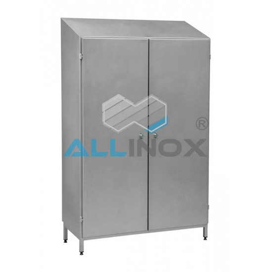 VESTIAR INOX DUBLU 2 COMPARTIMENTE - COD 10305