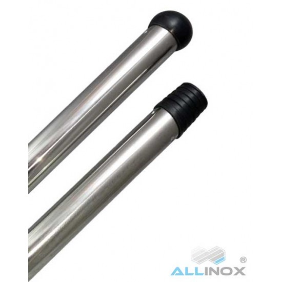 Pachet 1x Coada inox mop, 134 cm + 1x Suport inox sablat - 22200