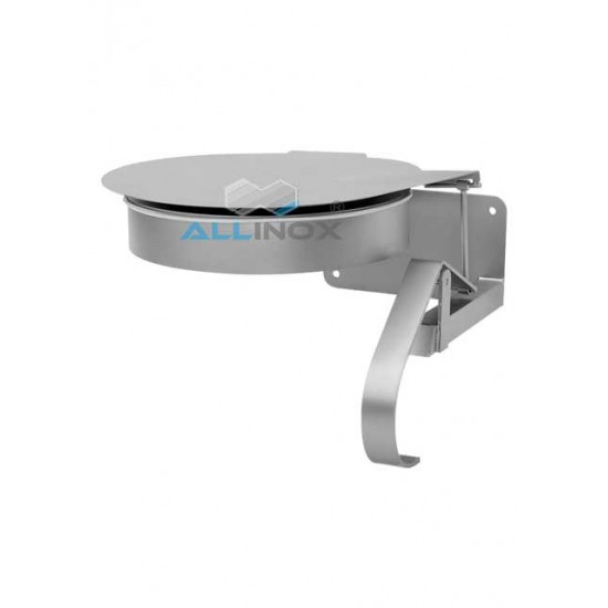 SUPORT INOX SACI MENAJERI MONTAJ PERETE CU CAPAC - COD 20203