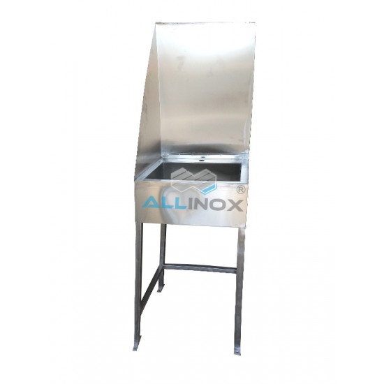 CHIUVETA INOX CU PANOU SPATE - COD 30102