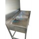 CHIUVETA INOX DUBLA CU PANOU SPATE - COD 30103