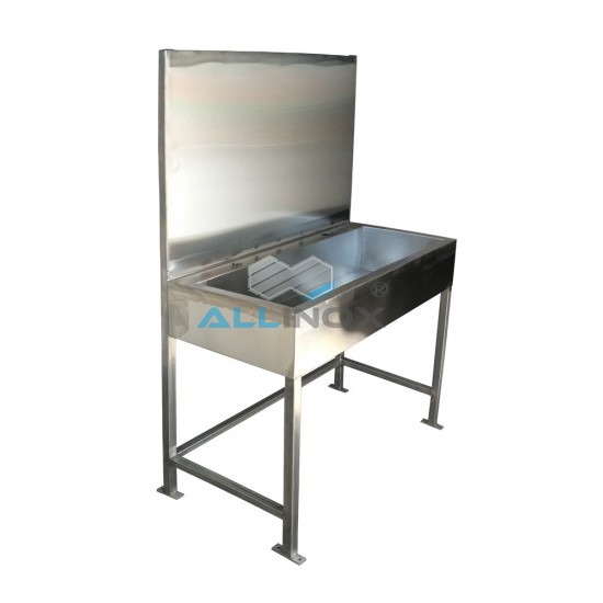 CHIUVETA INOX DUBLA CU PANOU SPATE - COD 30103