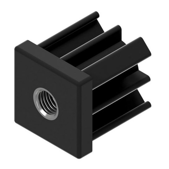DOP PATRAT POLIAMIDA, FILET INOX M12 - COD 17049
