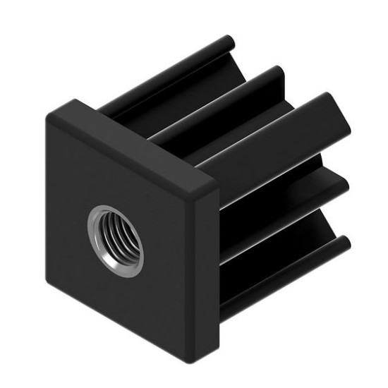 DOP PATRAT POLIAMIDA, FILET INOX M8 - COD 17034/M8
