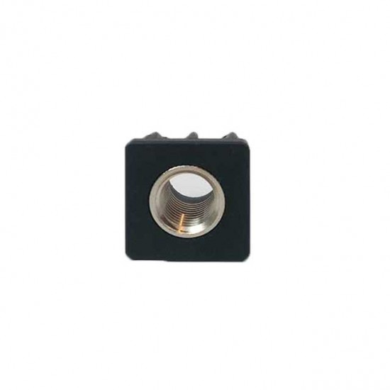 Dop patrat poliamida, filet inox M20  - 17052