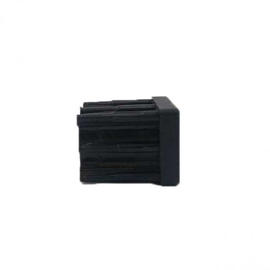 Dop patrat poliamida, filet inox M20  - 17052