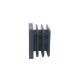 Dop patrat poliamida, filet M10, 40X40 mm - 32108