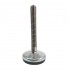 Picior reglabil inox talpa cauciuc vulcanizata, D60 filet M16 - 24814