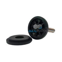 Picior reglabil talpa antialunecare, D40 filet M10 - 9031   