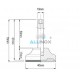 Picior reglabil talpa antialunecare, D40 filet M10 - 9031