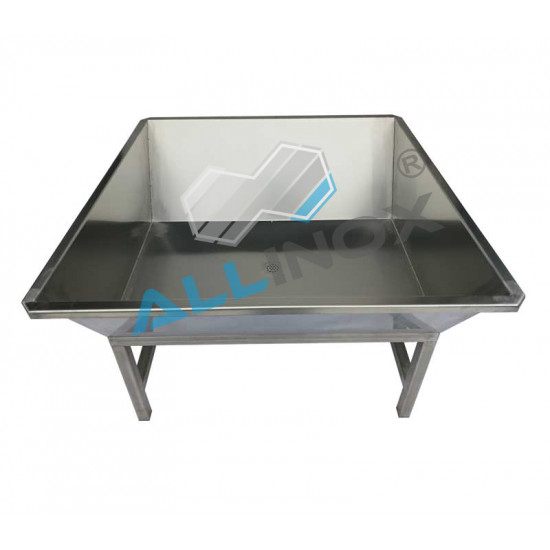 CUVA INOX CU SCURGERE - COD 60502