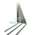 ETAJERA INOX PERETE - COD 60306